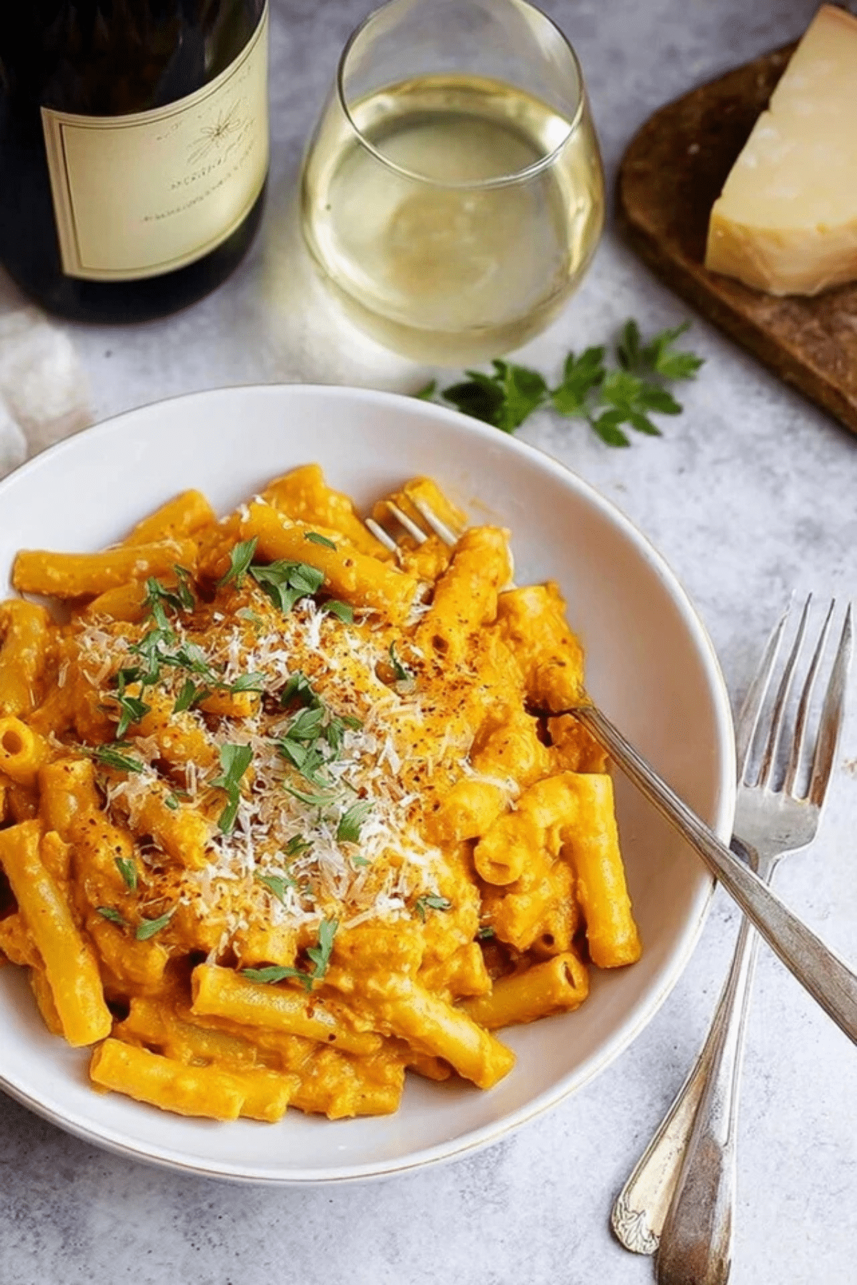 Creamy Pumpkin Pasta