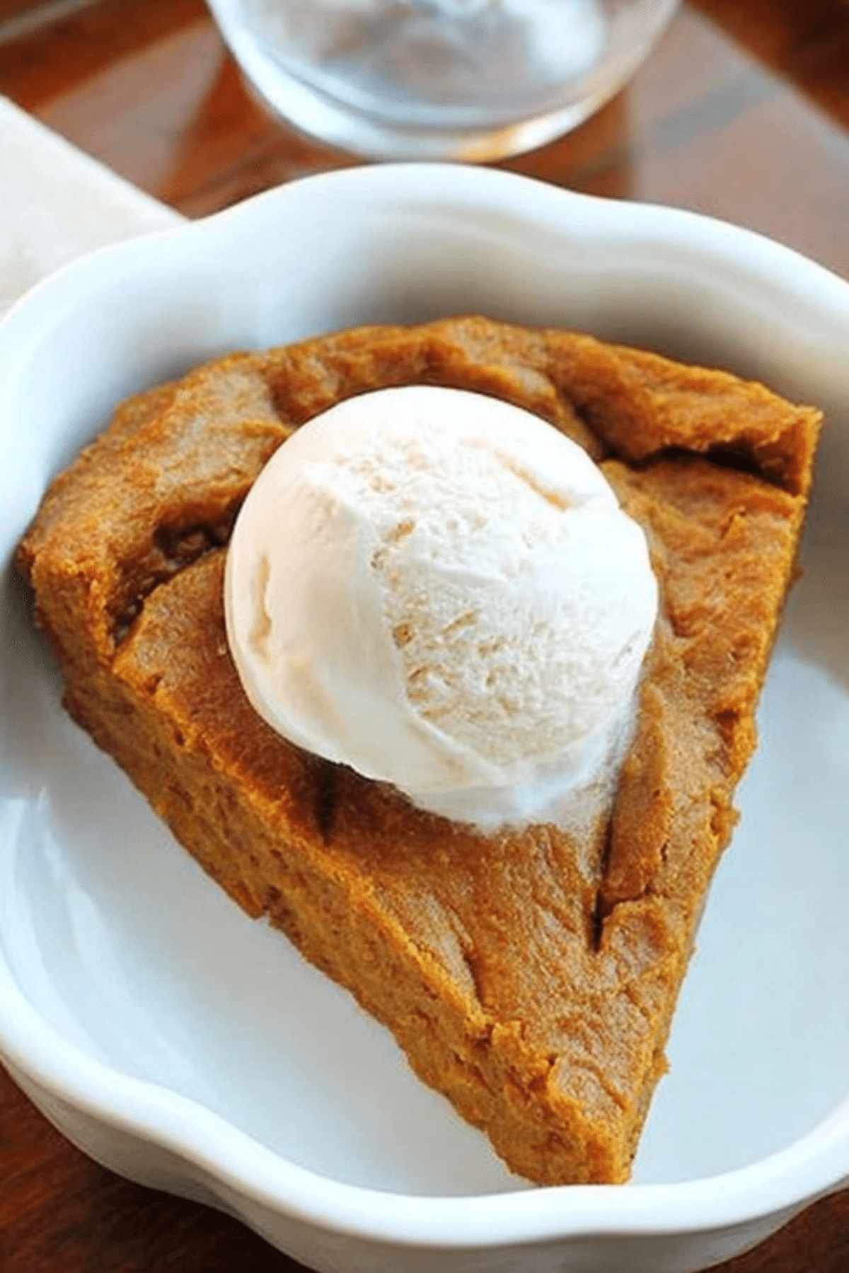 Crustless Pumpkin Pie