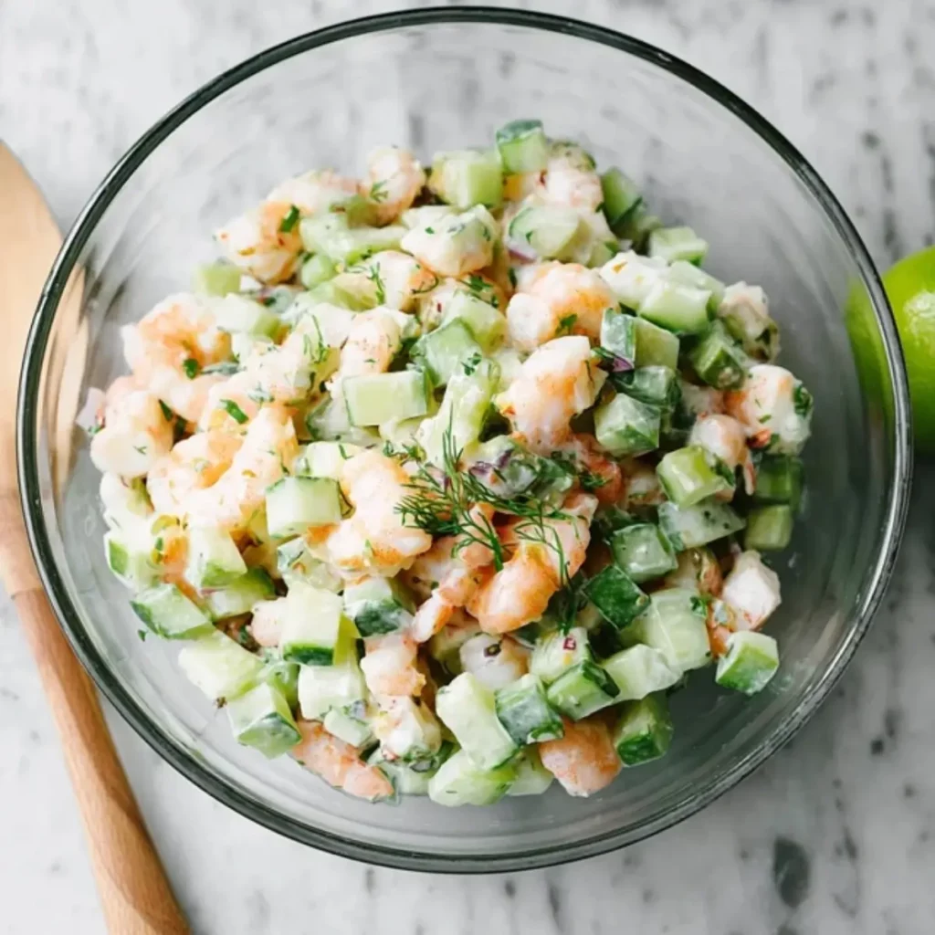 Cucumber Shrimp Salad