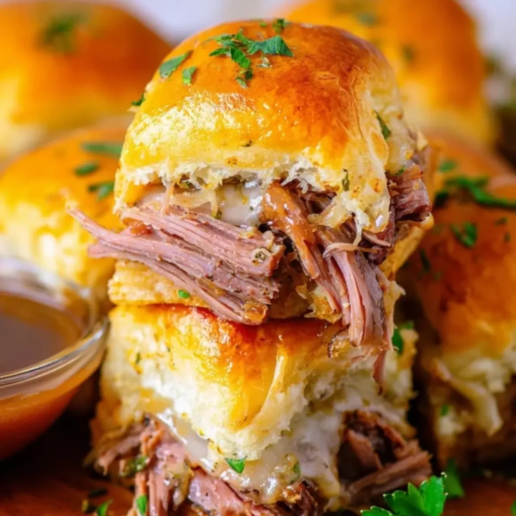 French Dip Sliders Recipe