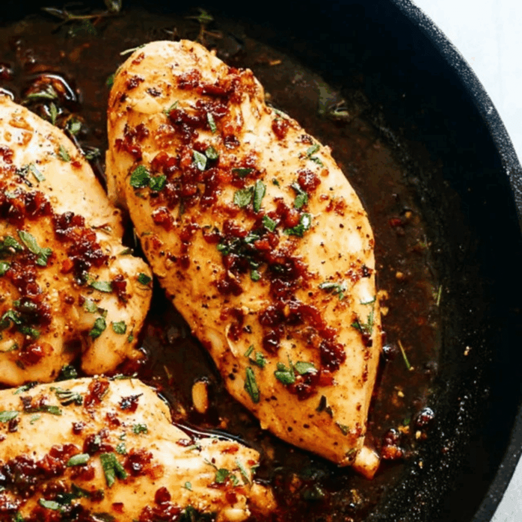 Garlic Butter Baked Chicken Breast
