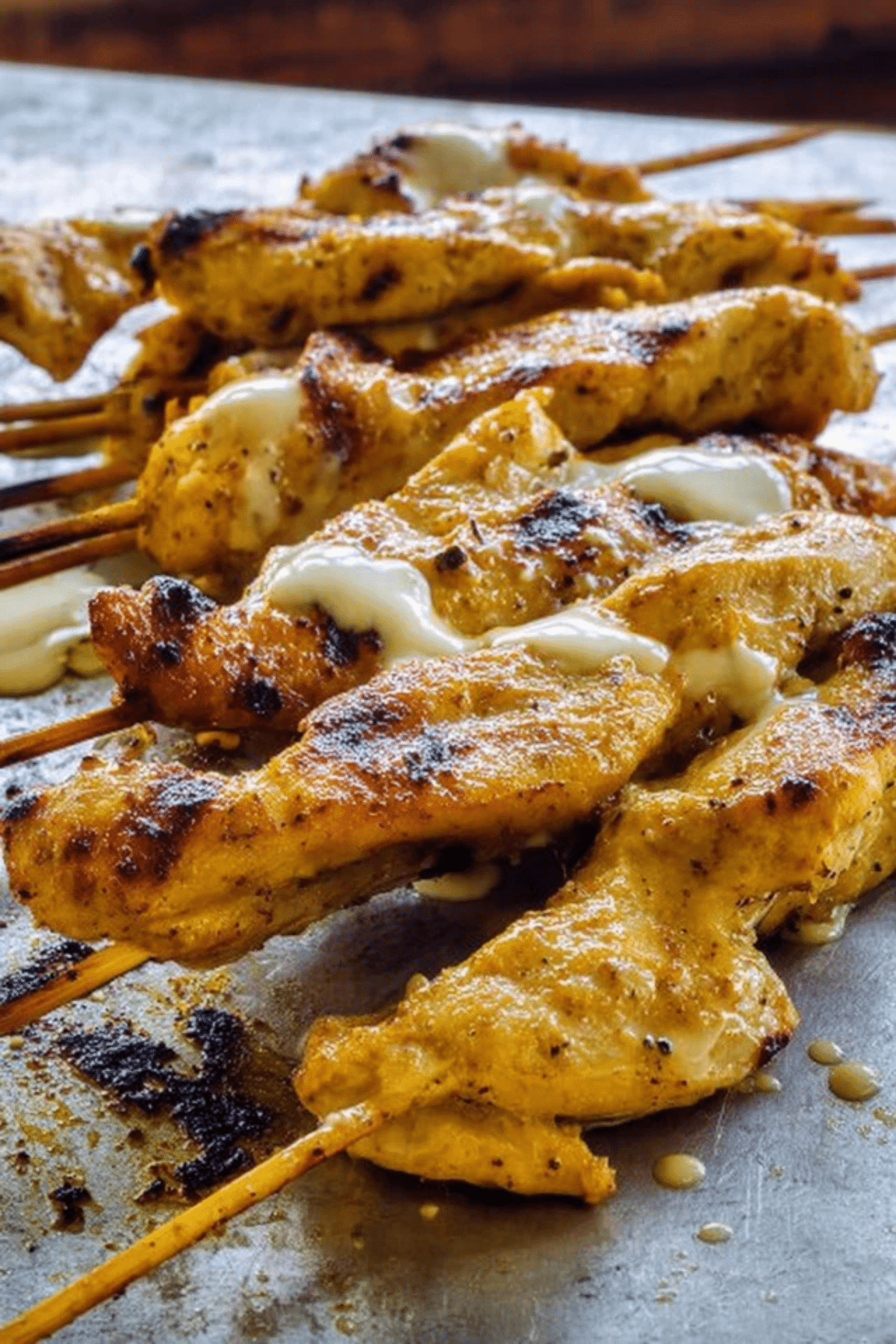 Grilled Chicken with Alabama White Sauce