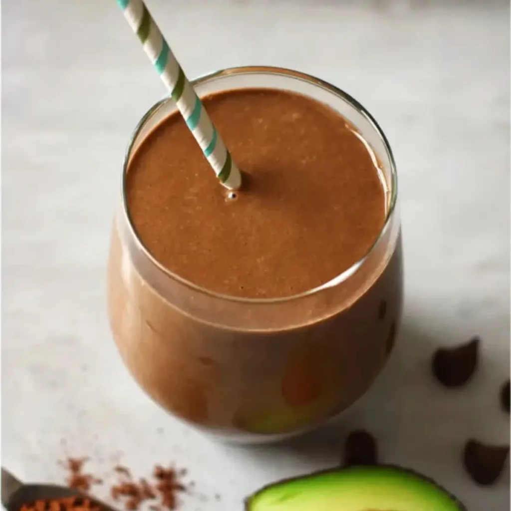 Healthy Chocolate Avocado Smoothie Recipe