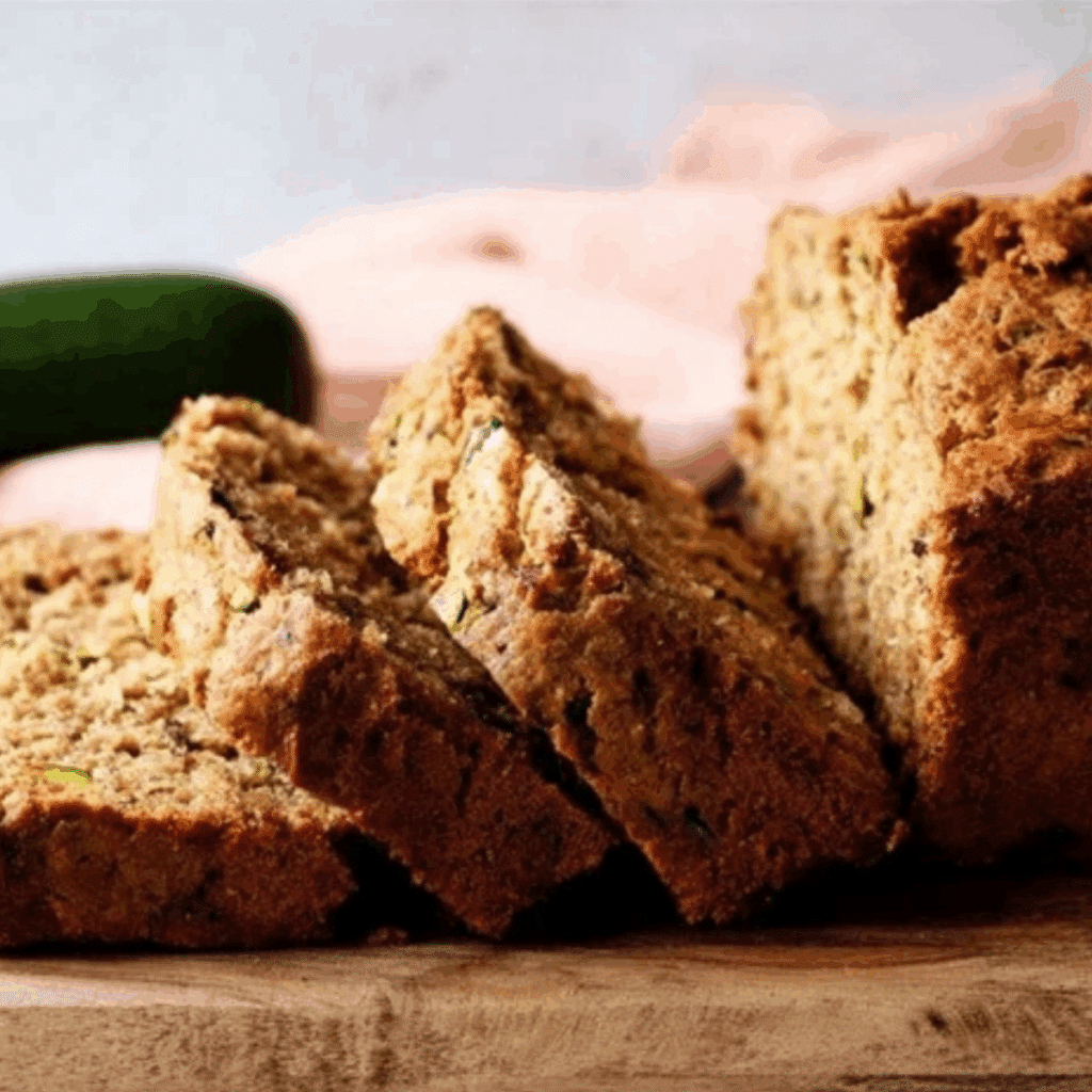 Healthy Zucchini Banana Bread