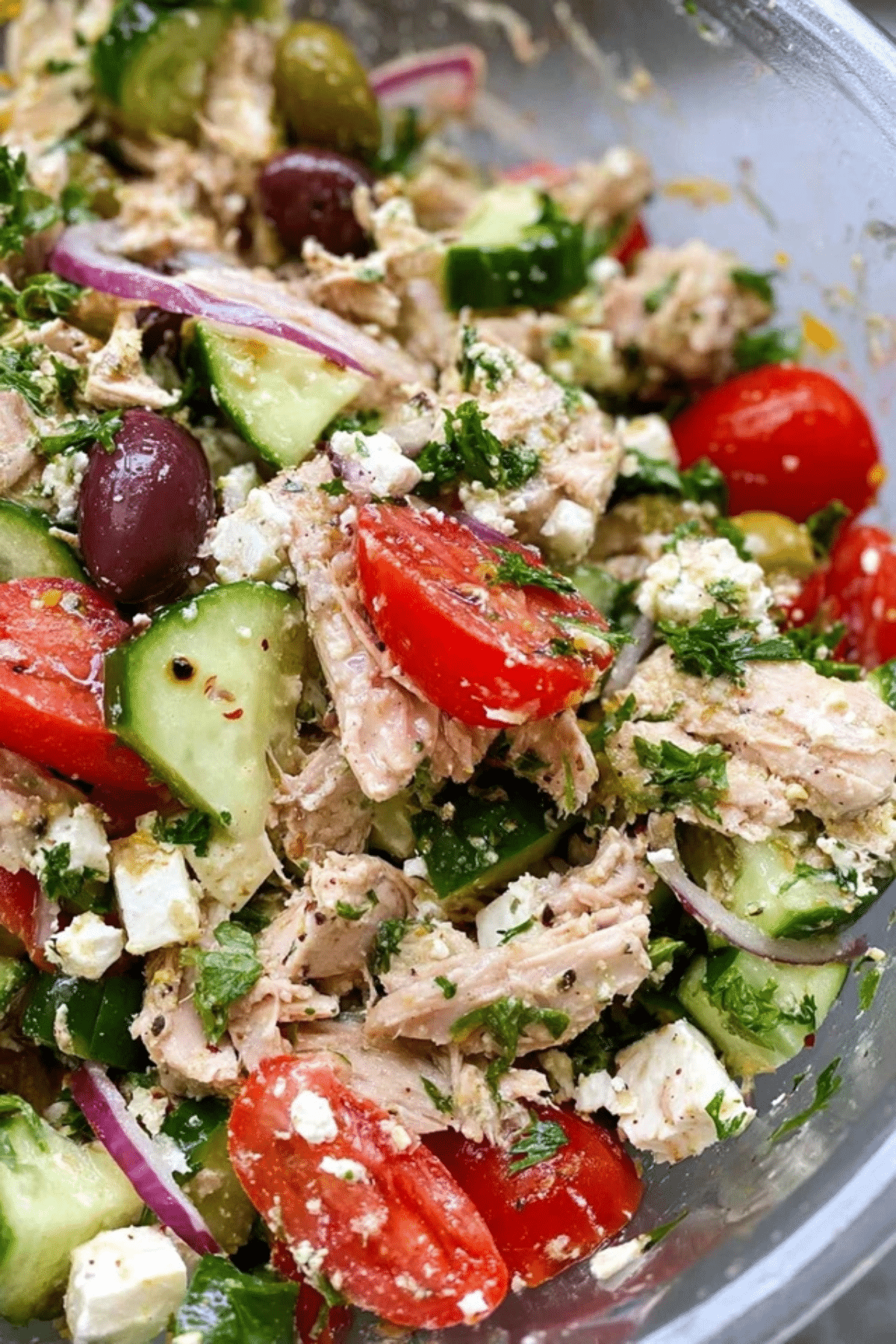 Mediterranean Tuna Salad