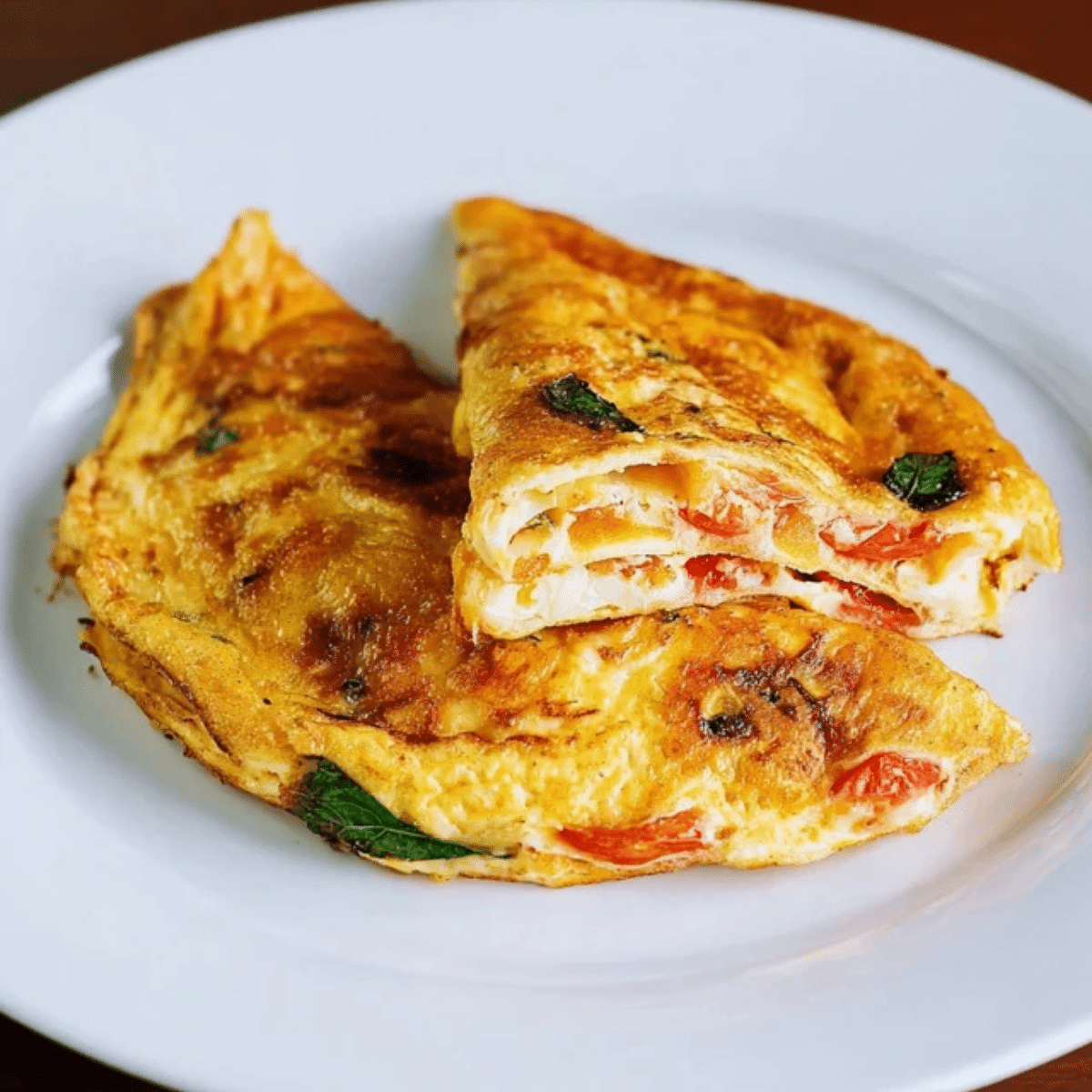 Mozzarella Cheese Omelette