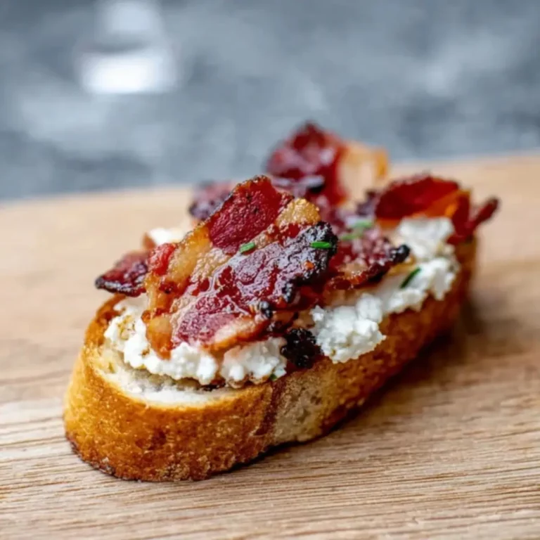 Million Dollar Bacon Goat Cheese Appetizer Log