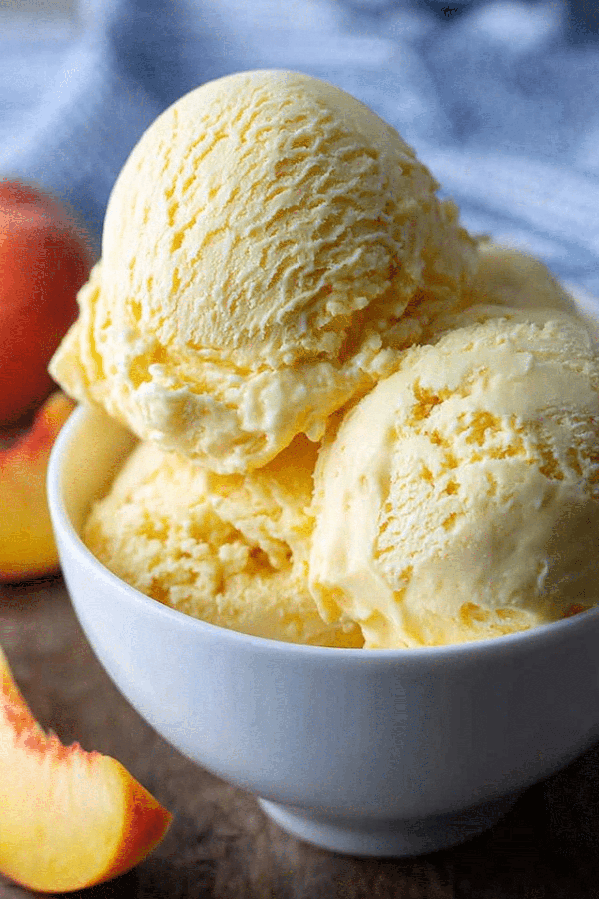 Old Fashioned Peach Ice Cream