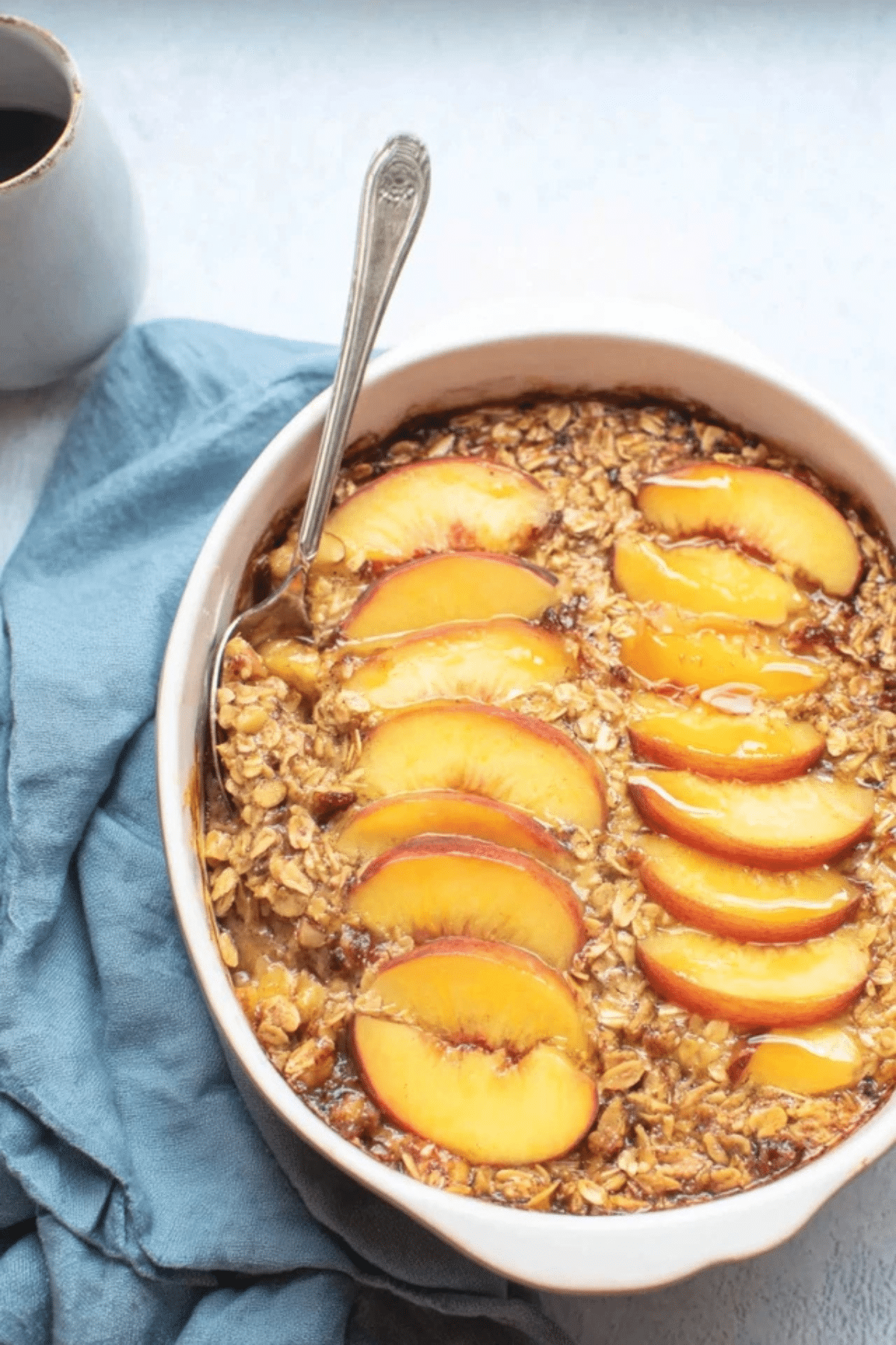 Peach Baked Oatmeal