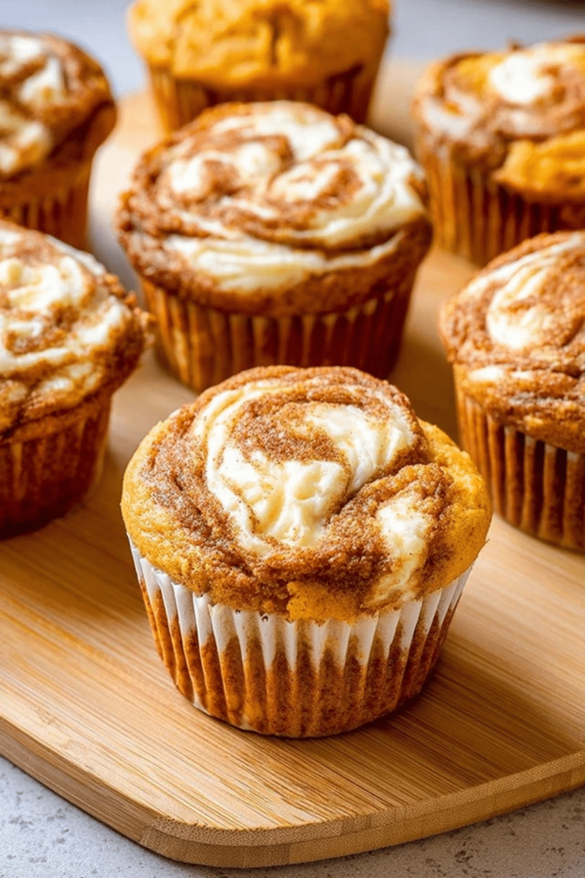 Pumpkin Cream Cheese Muffins