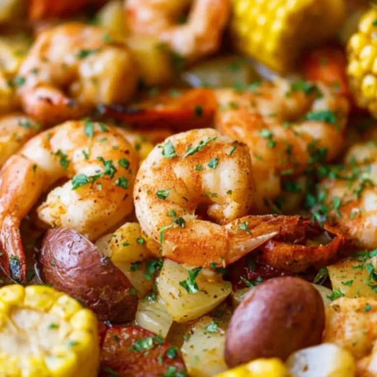 Sheet Pan Shrimp Boil Recipe