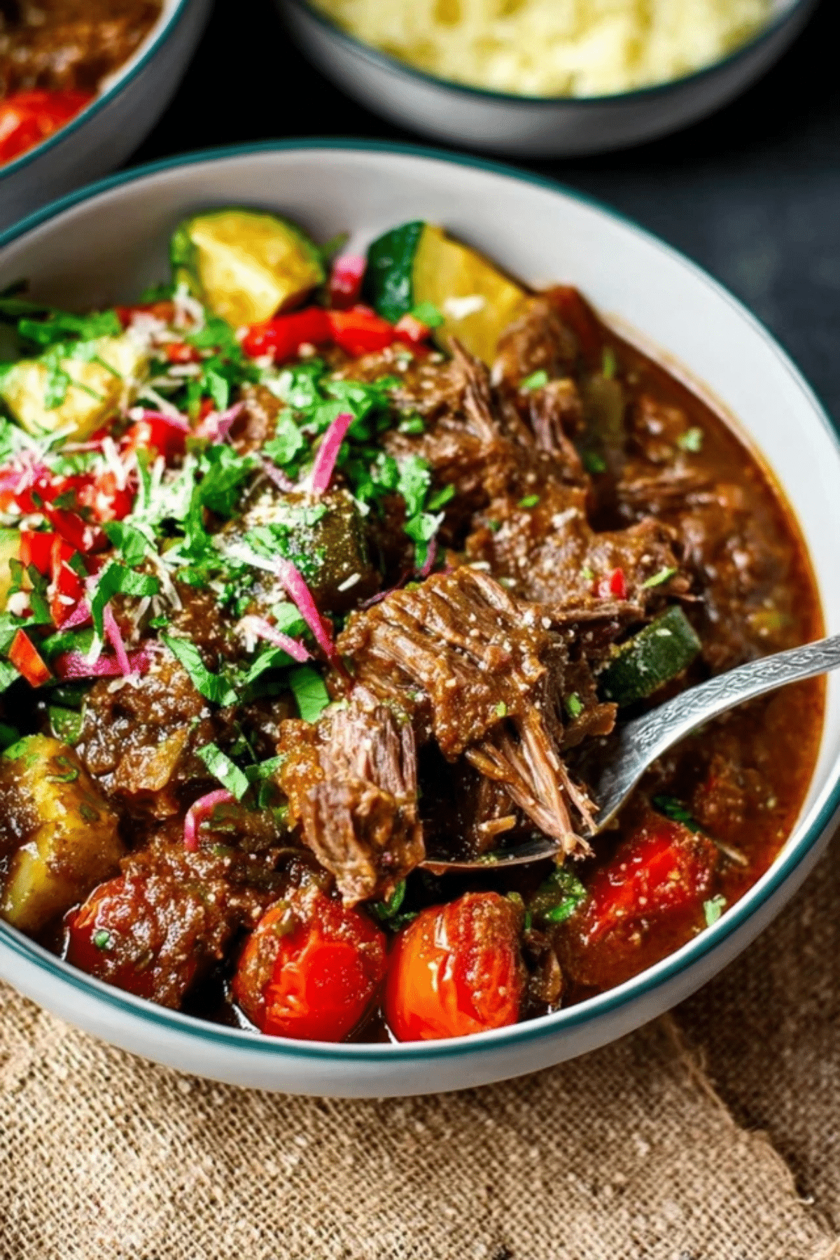 Slow Cooked Summer Beef Casserole
