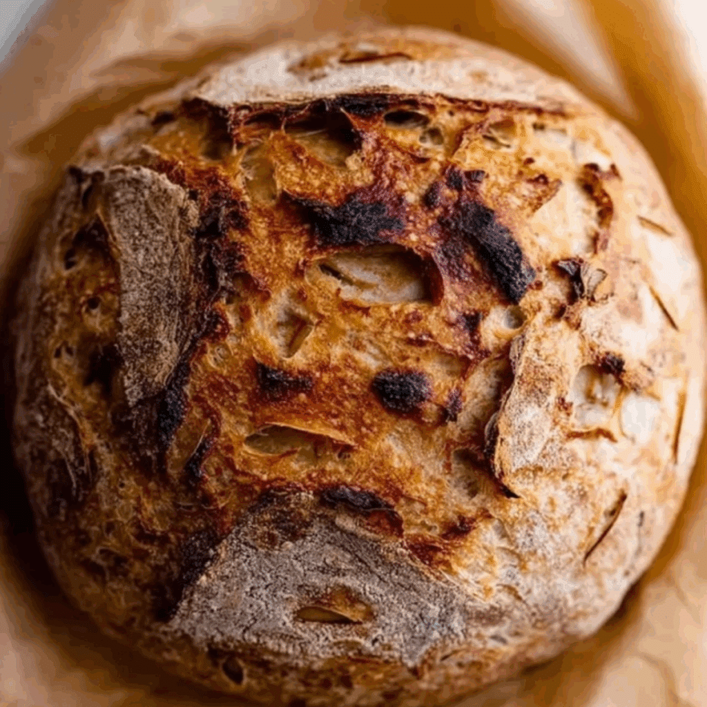Sourdough Pumpkin Apple Bread