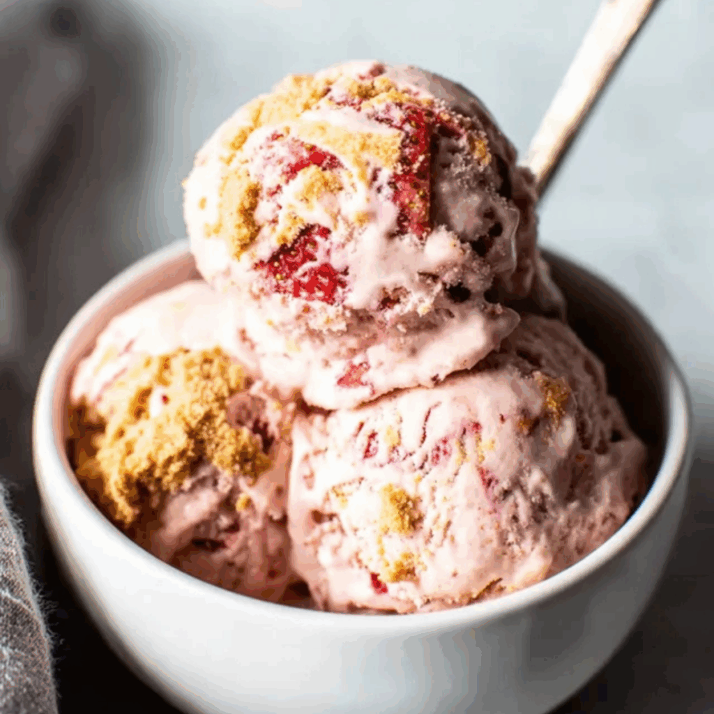 Strawberry Cheesecake Ice Cream