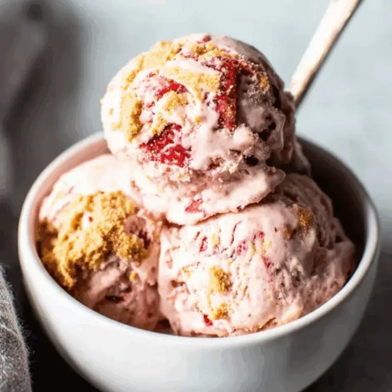 Strawberry Cheesecake Ice Cream