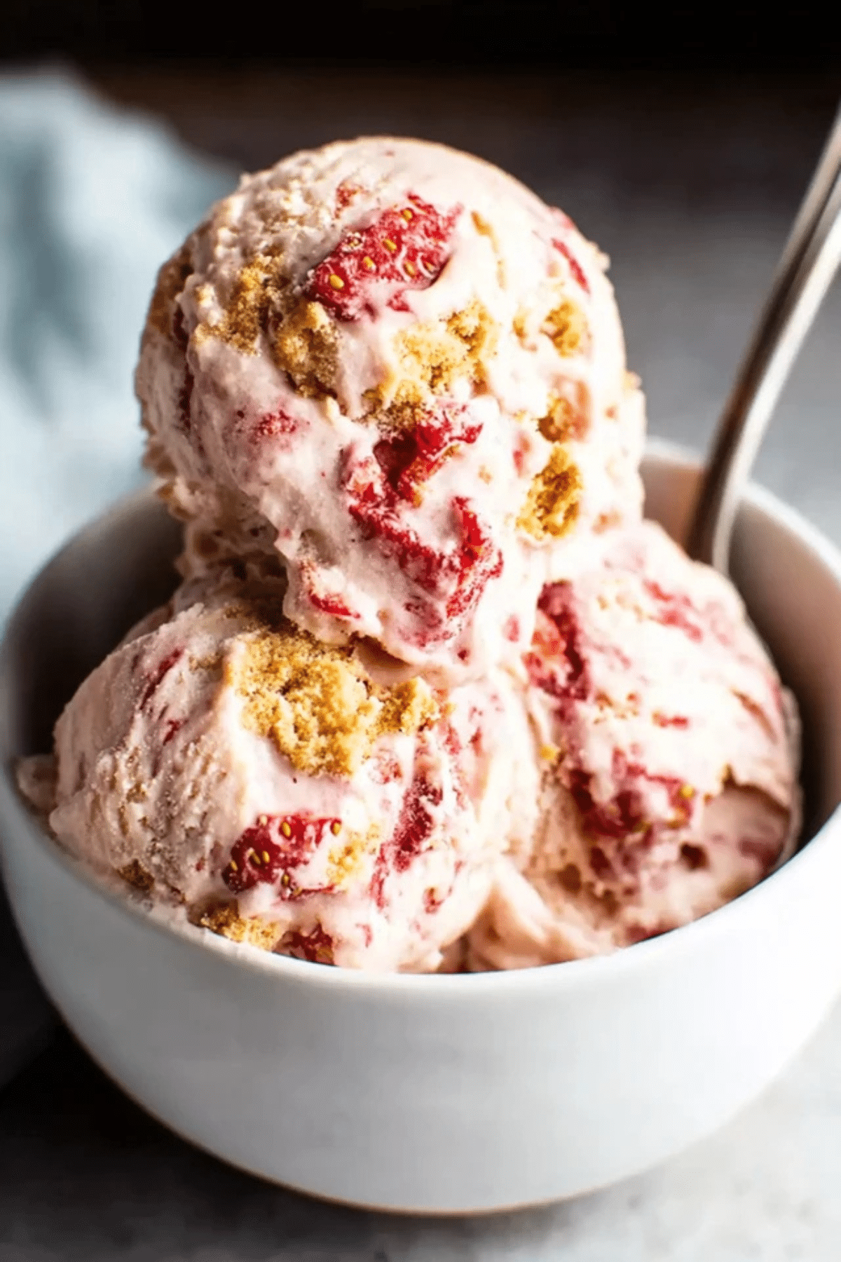 Strawberry Cheesecake Ice Cream