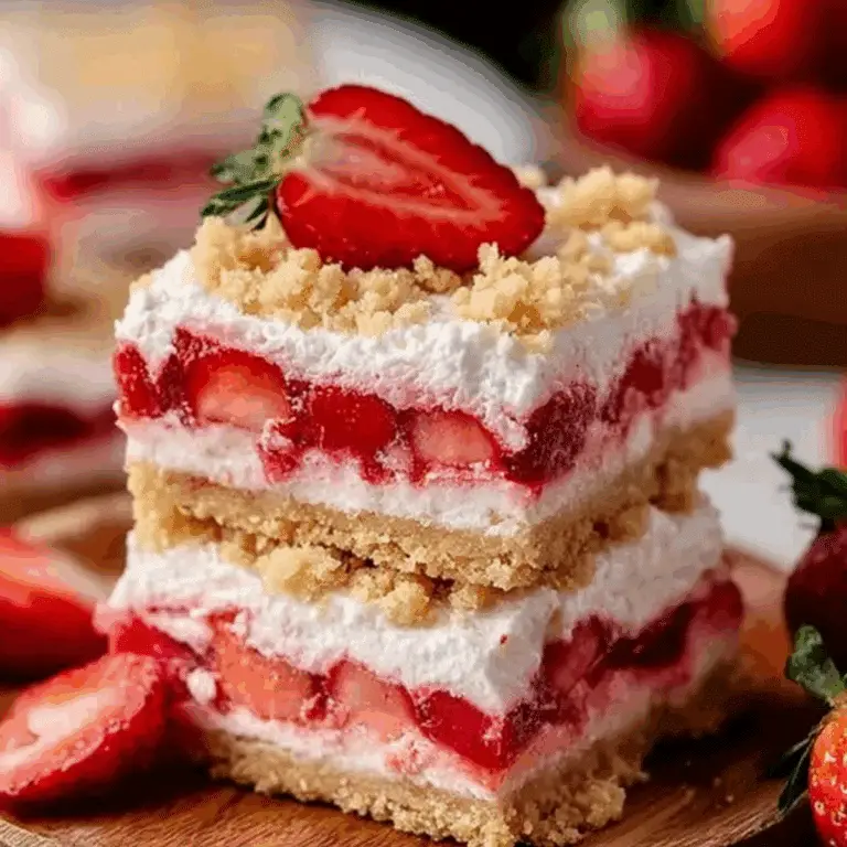 Strawberry Shortcake Bars