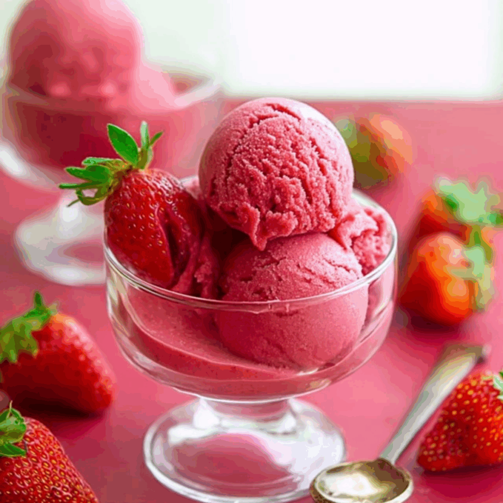 Strawberry Sorbet