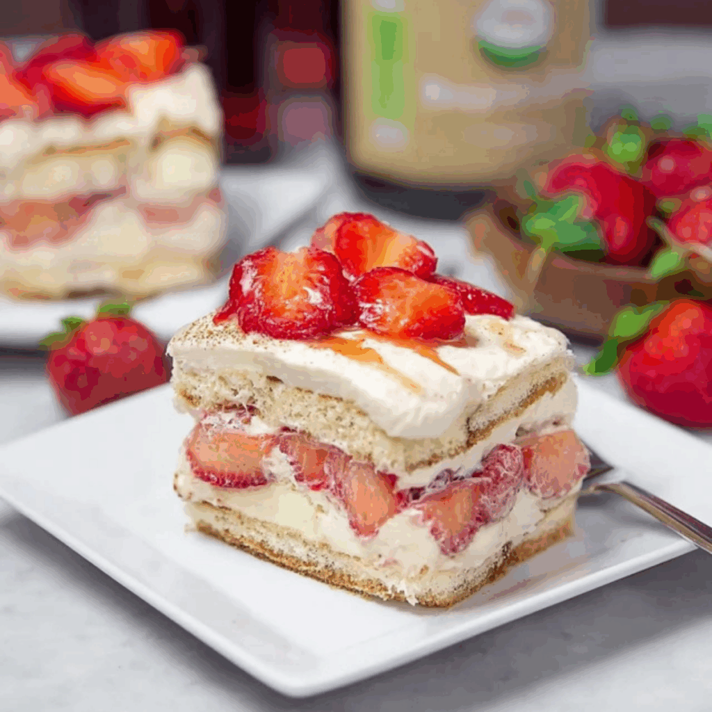 Strawberry Tiramisu