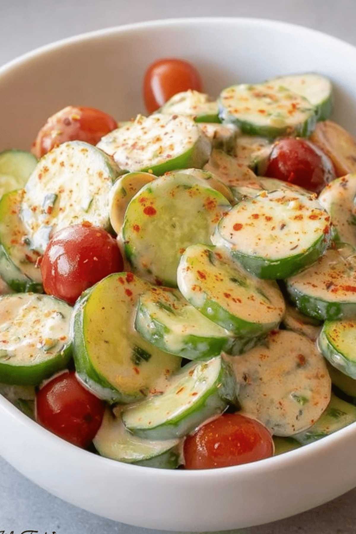 Tajin Cucumber Salad