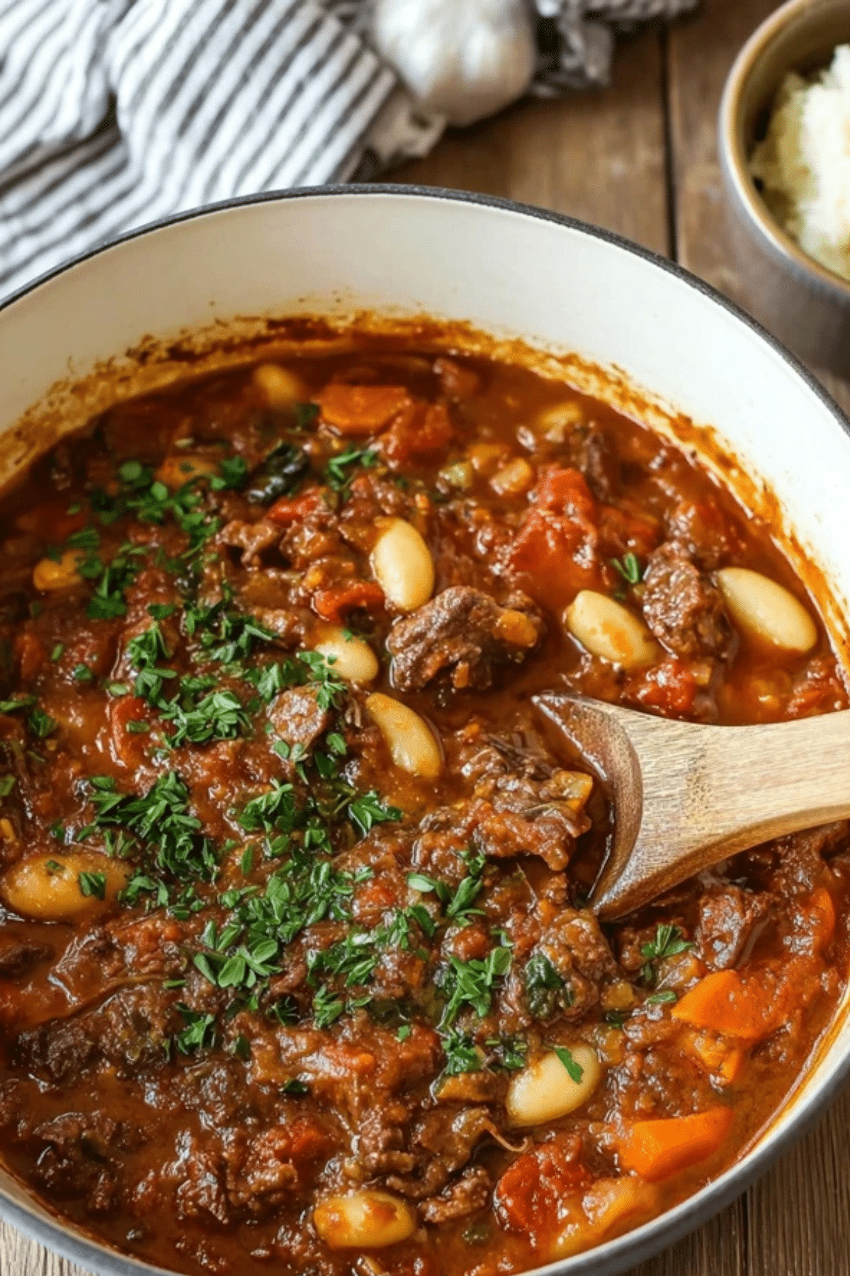 Tuscan Beef Casserole