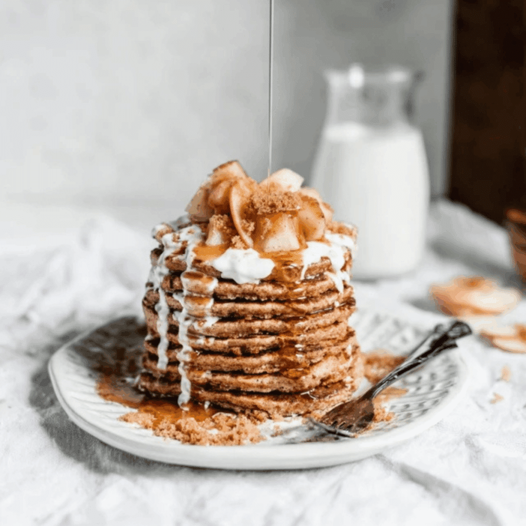 Apple Cider Donut Pancakes