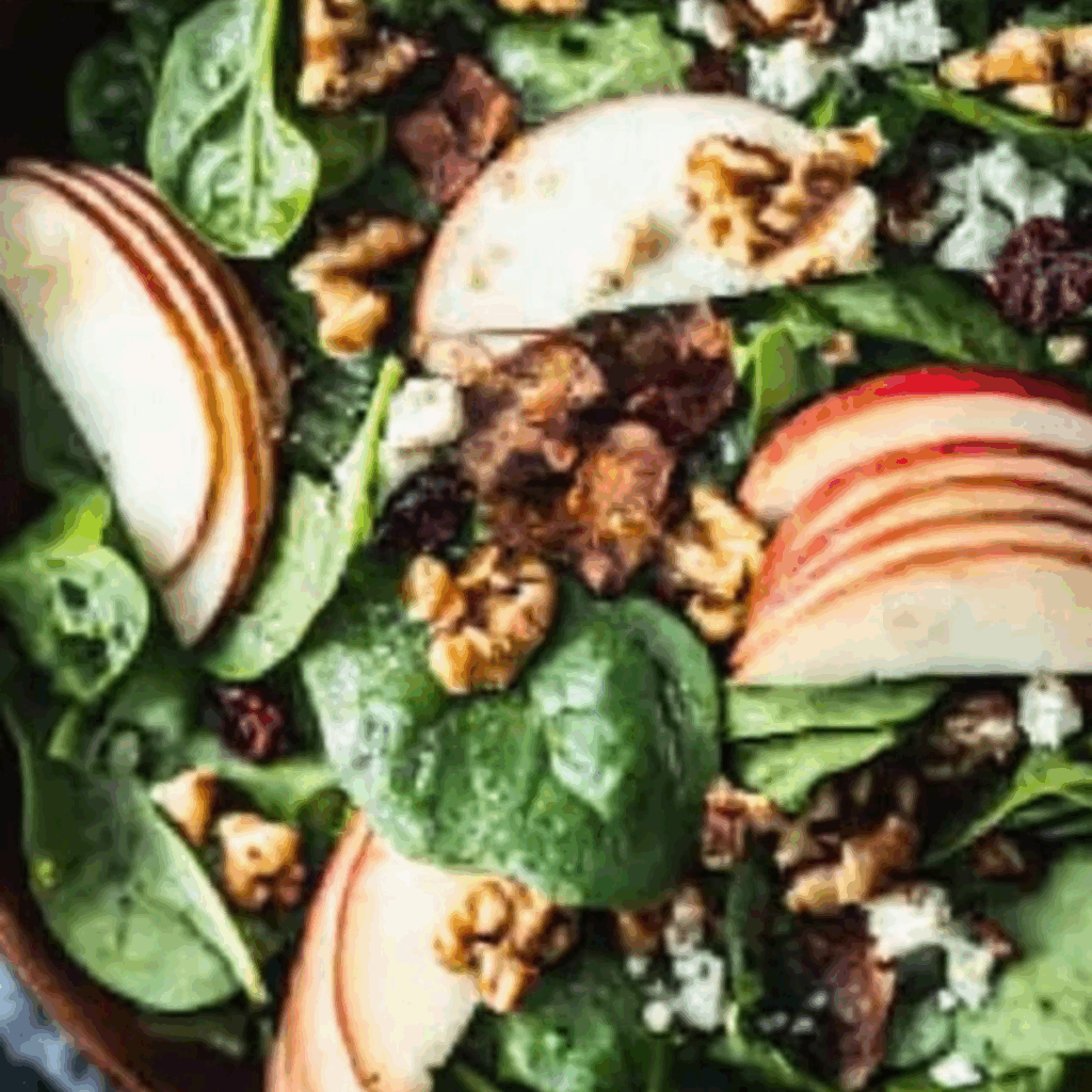 Apple Cranberry Walnut Salad