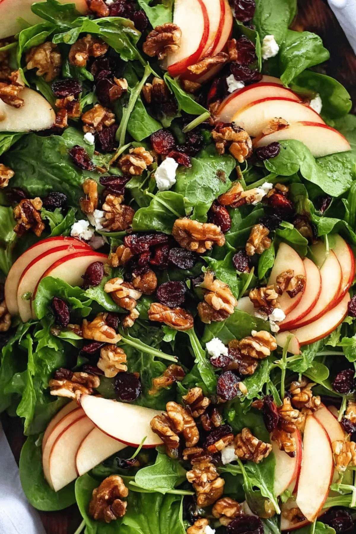 Apple Cranberry Walnut Salad