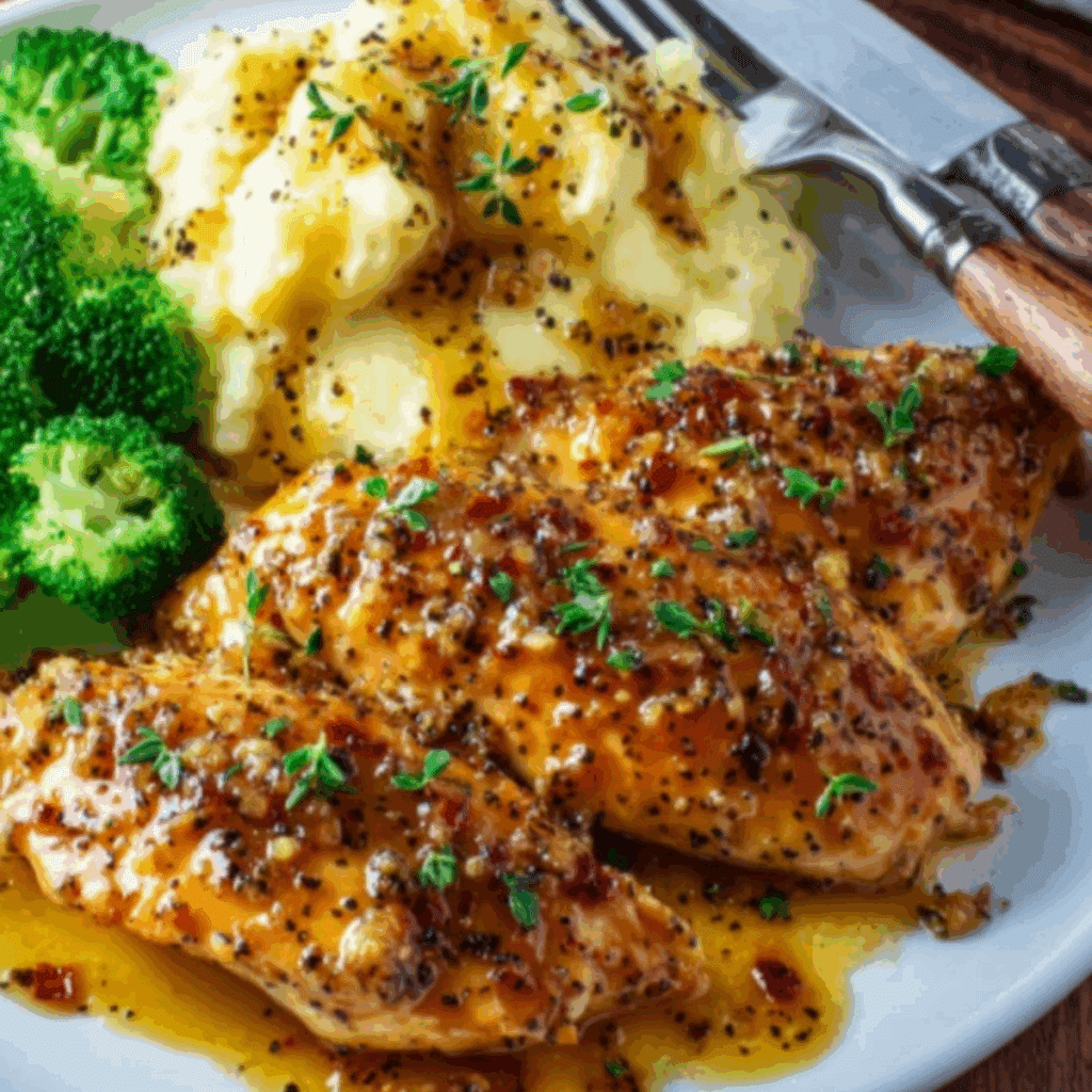 Baked Honey Dijon Chicken