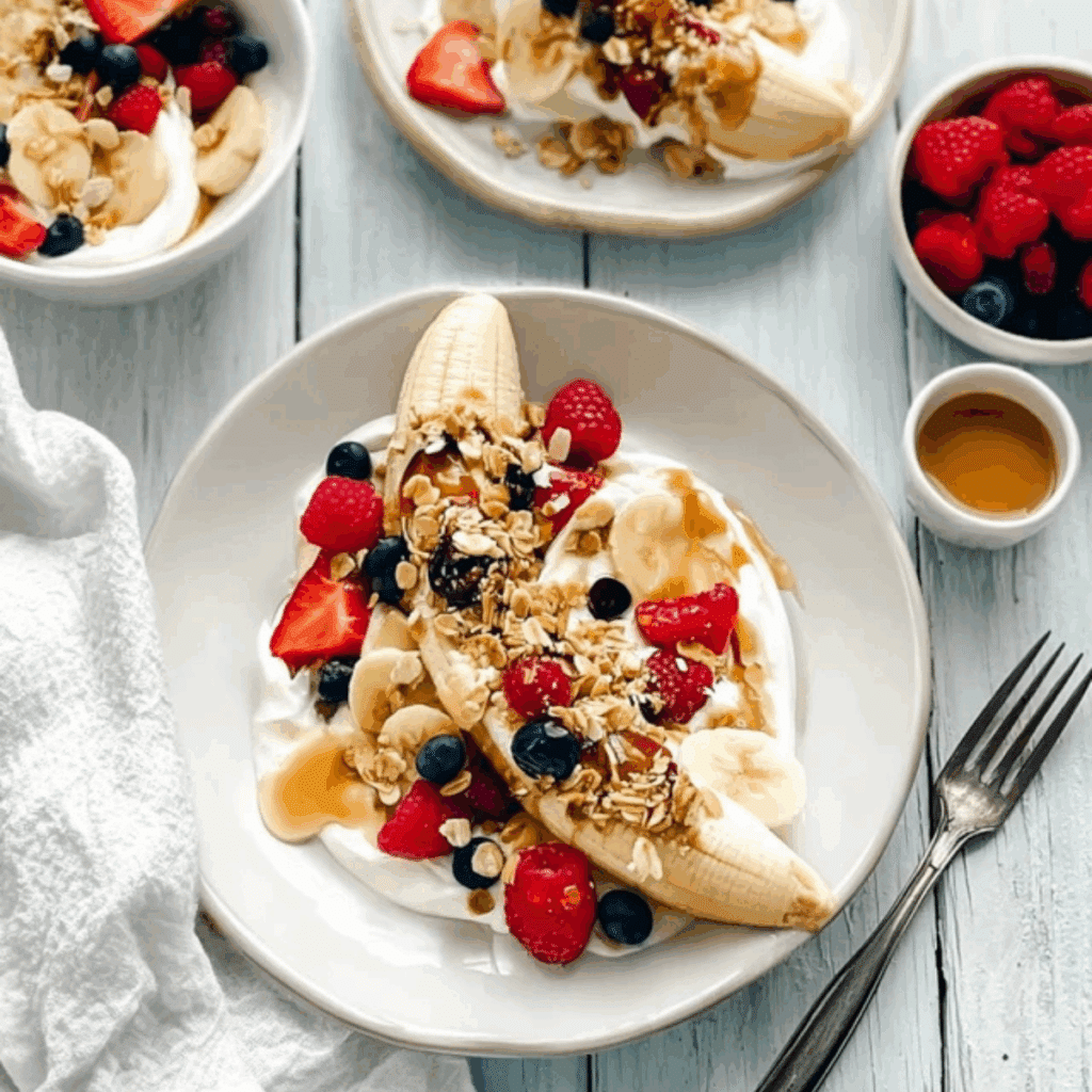 Breakfast Banana Split