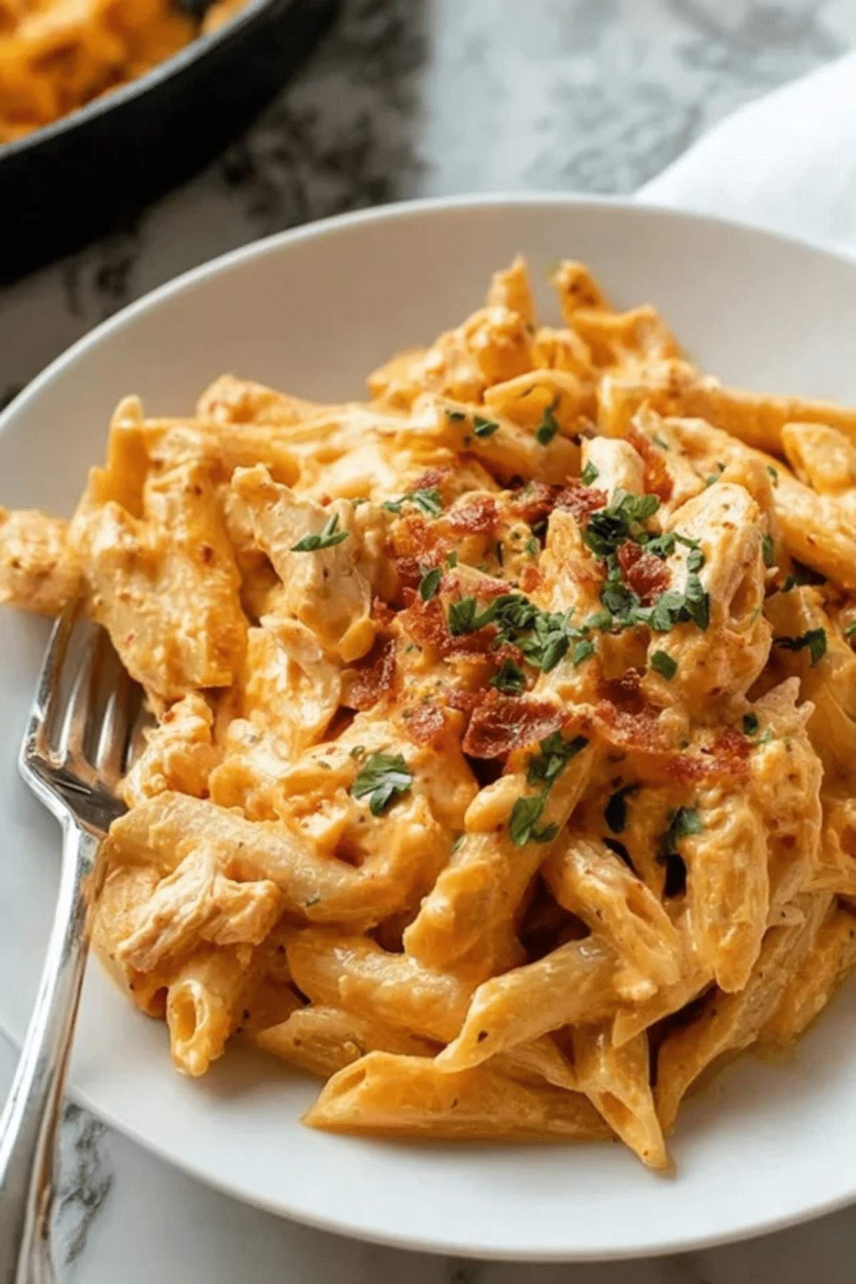Buffalo Chicken Pasta