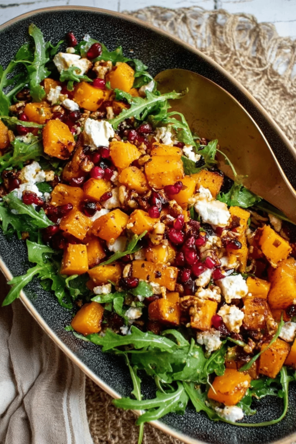 Butternut Squash Feta Salad