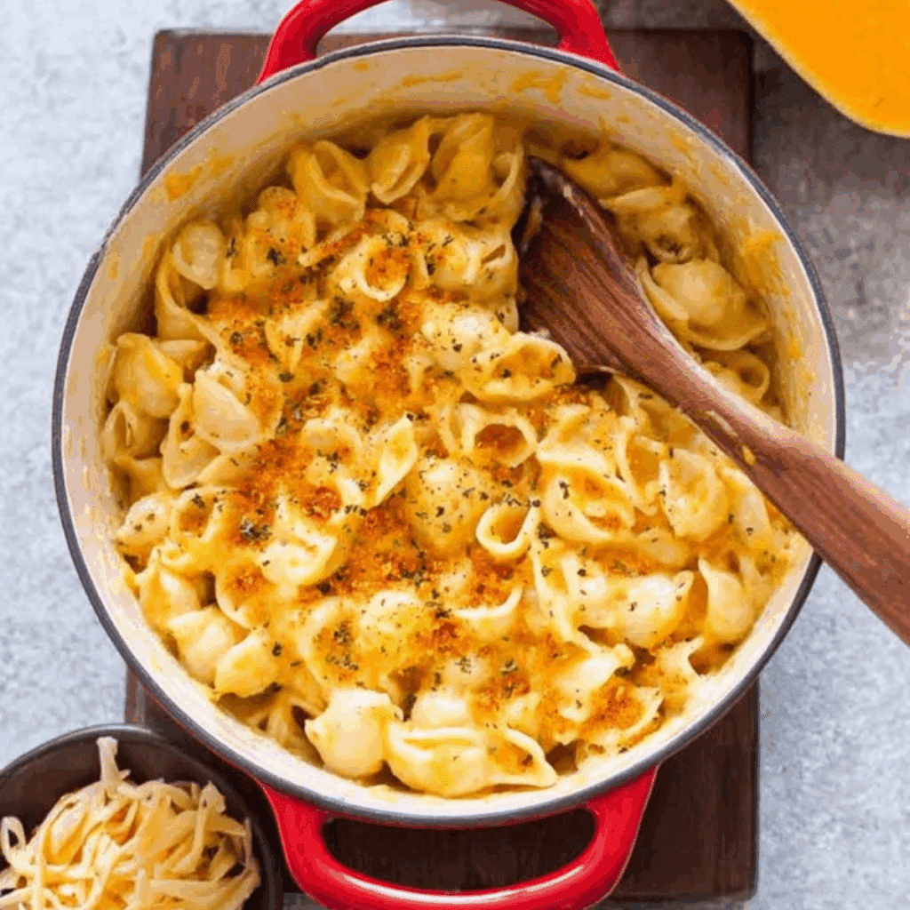 Butternut Squash Mac and Cheese