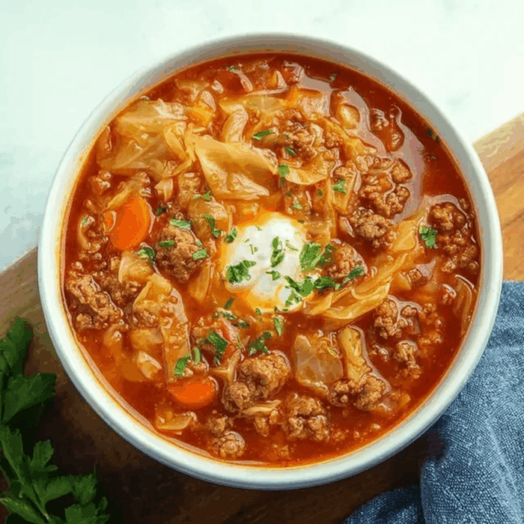 Cabbage Roll Soup