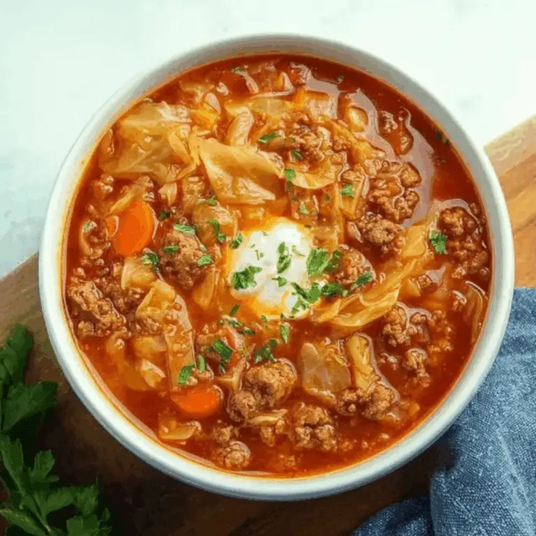 Cabbage Roll Soup
