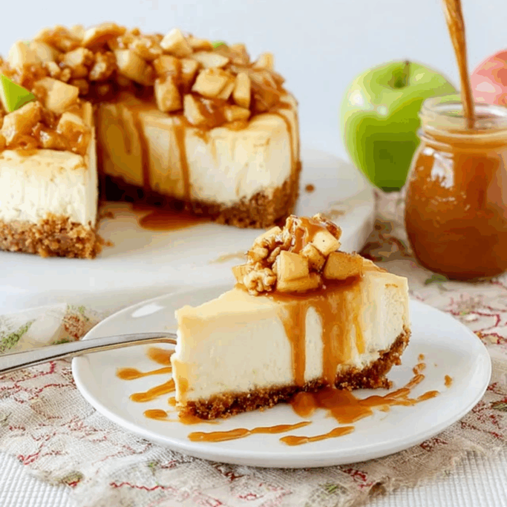 Caramel Apple Cheesecake