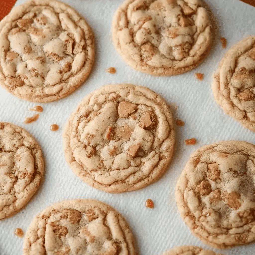 Caramel Apple Cider Cookies