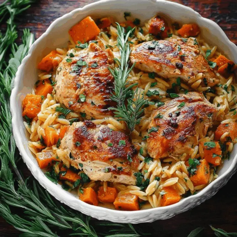 Chicken Orzo with Butternut Squashroccoli Cheddar Soup