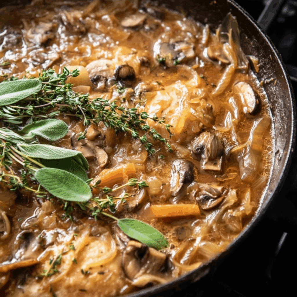 Cider Braised Chicken