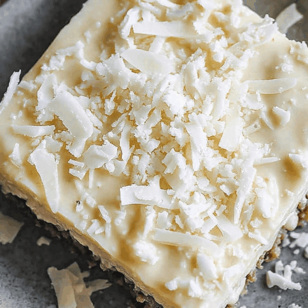 Coconut Lime Bars