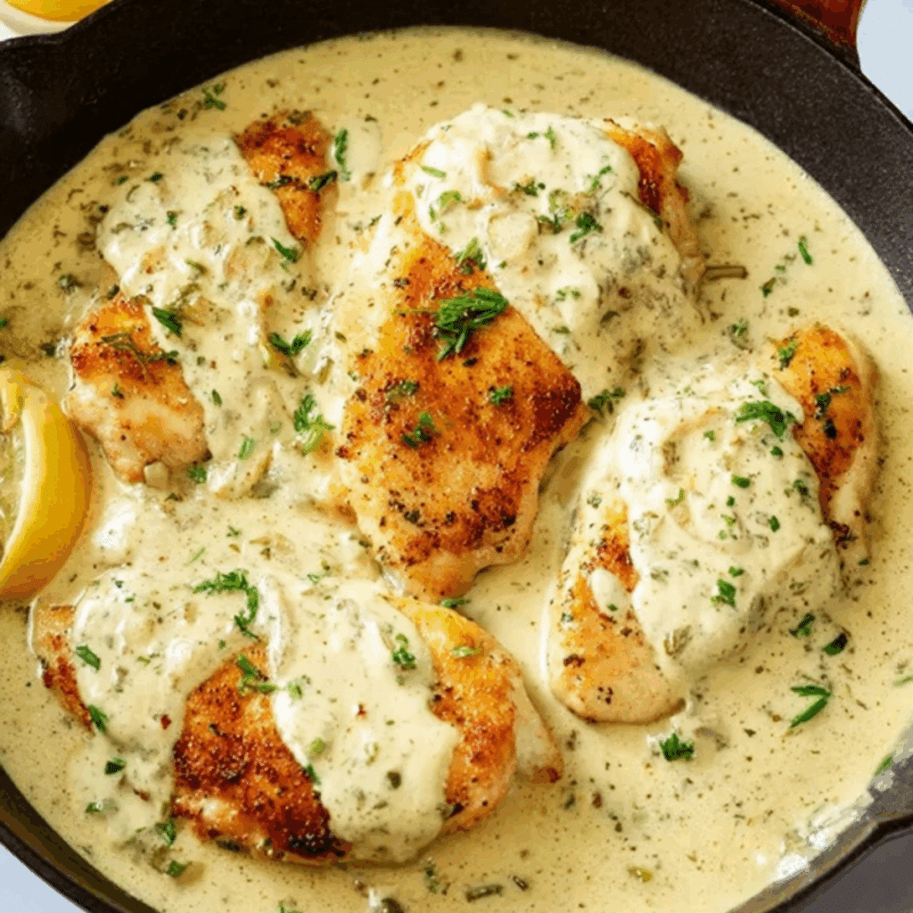 Creamy Herb Chicken
