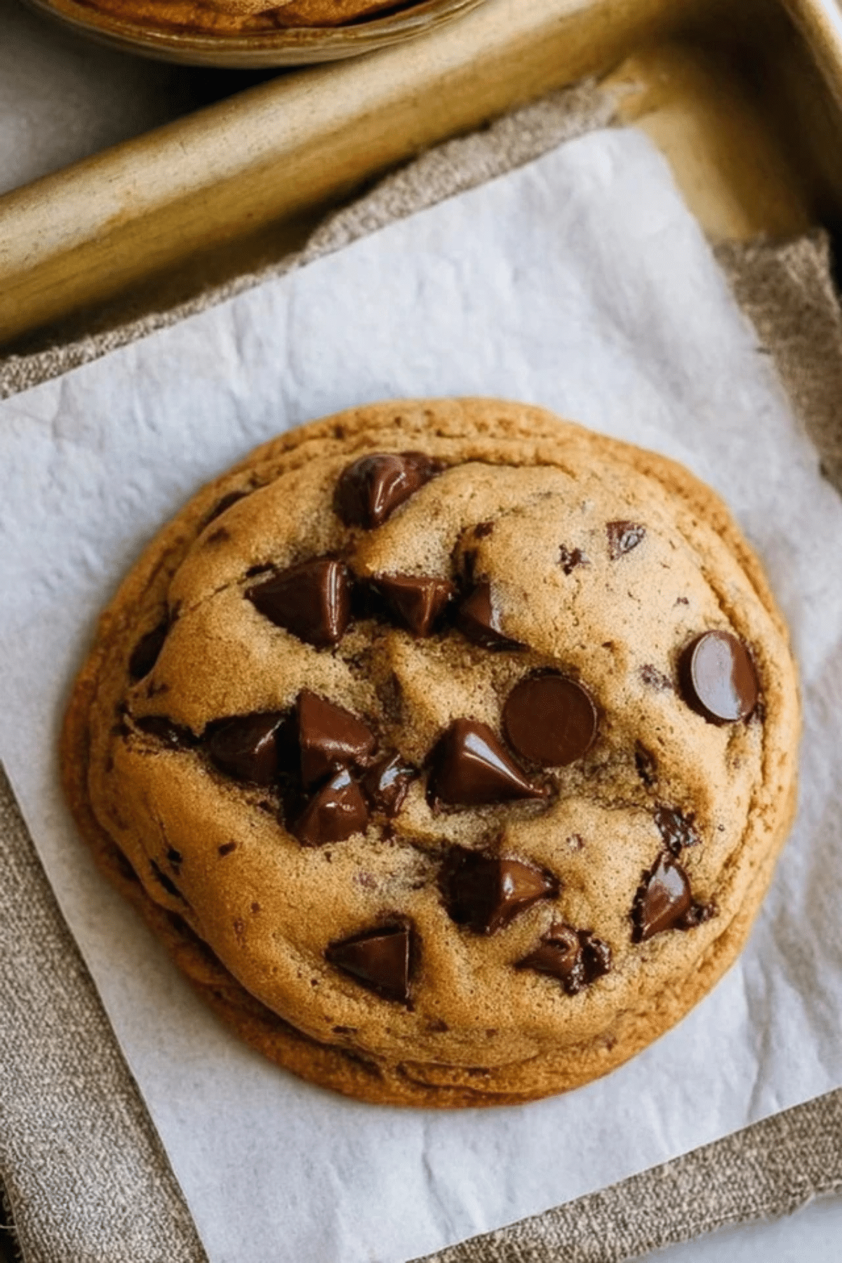 Fall Chocolate Chip Spiced Cookie