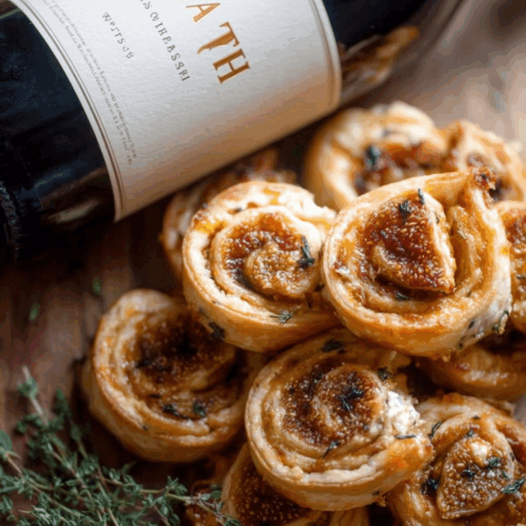 Fig and Goat Cheese Pinwheels