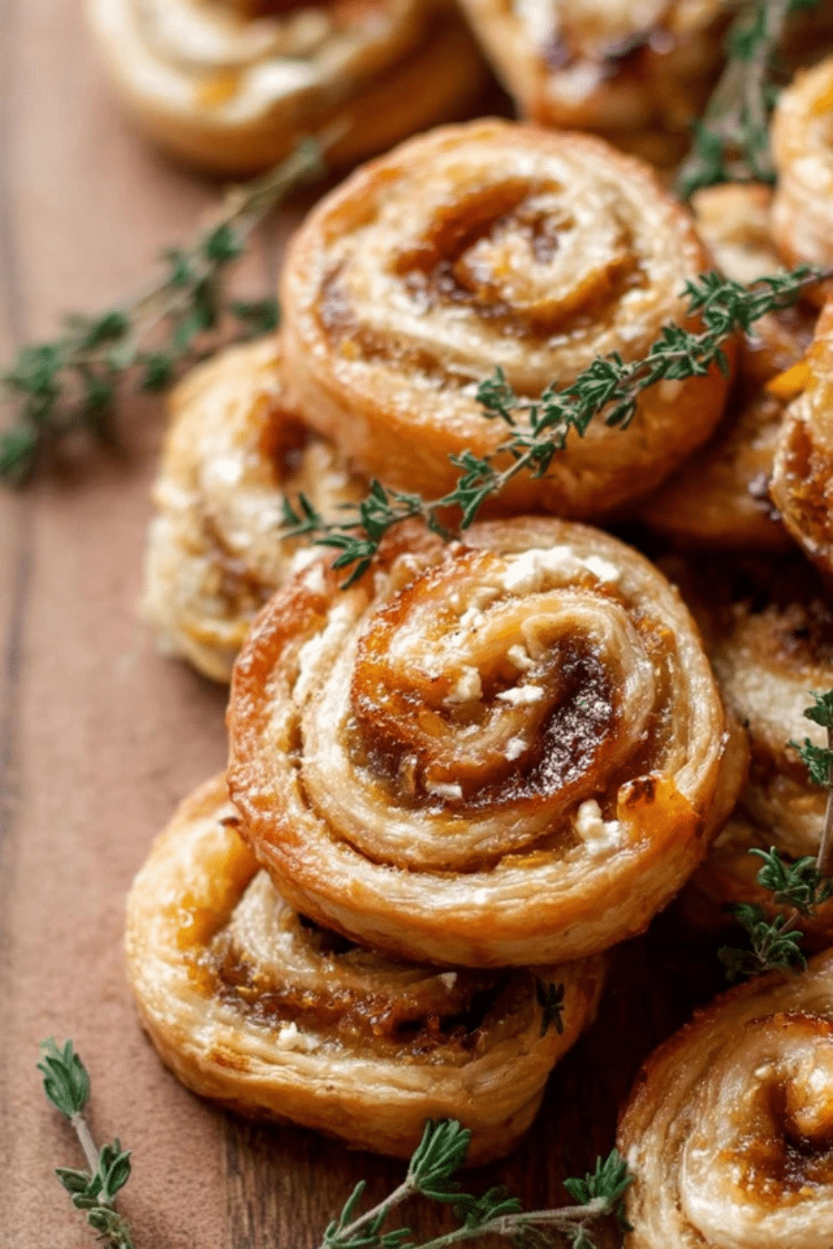 Fig and Goat Cheese Pinwheels