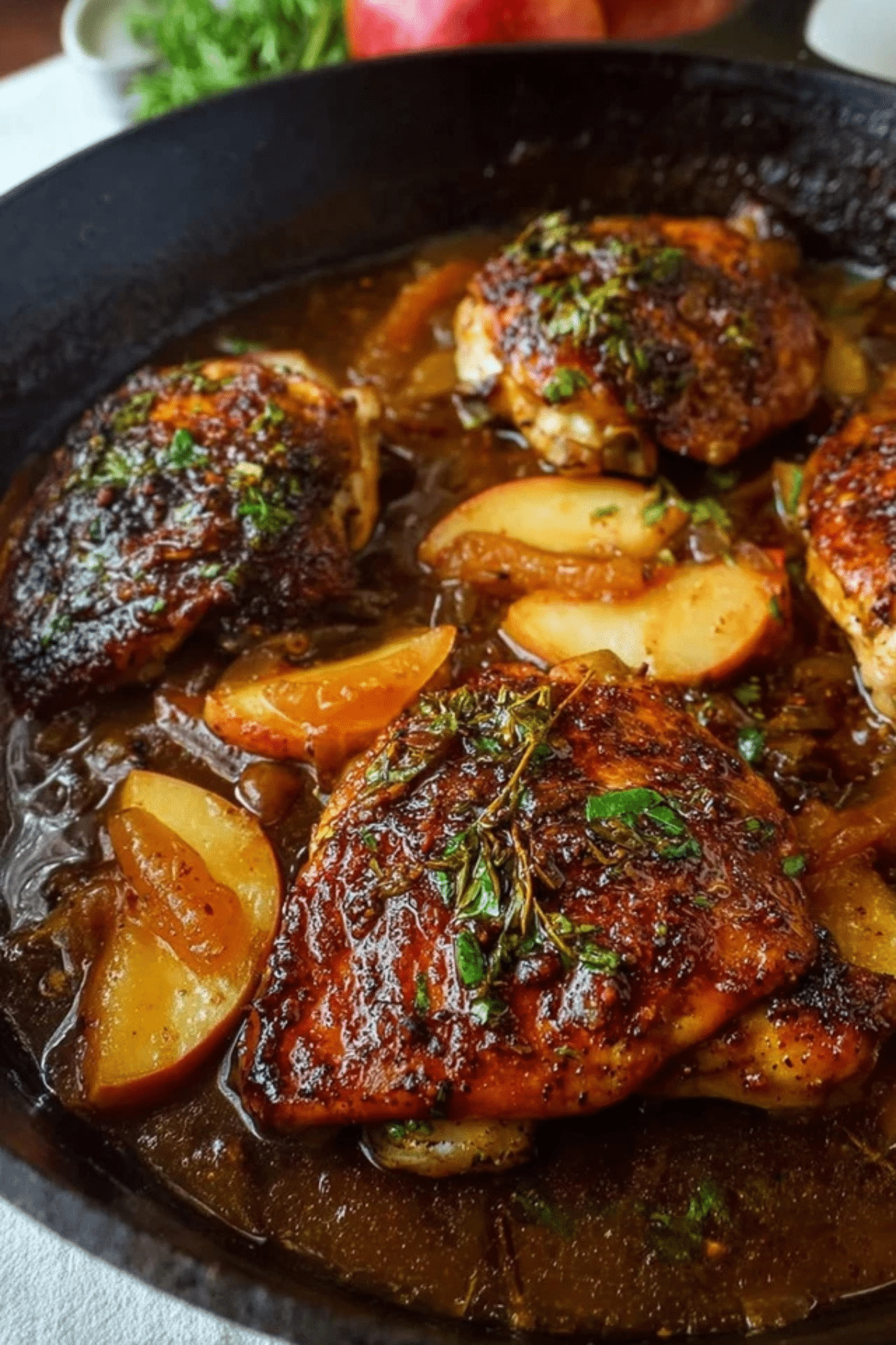 Apple Cider Glazed Chicken