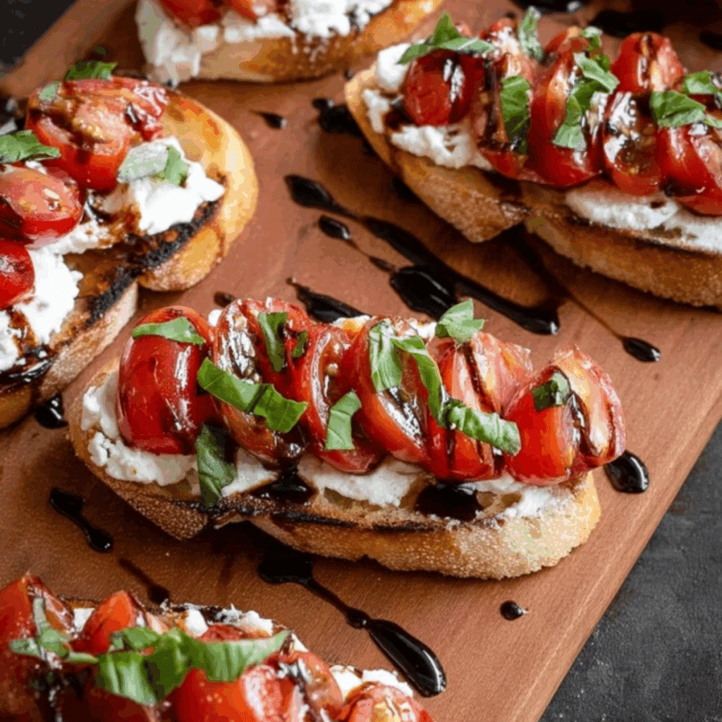 Goat Cheese Bruschetta Recipe