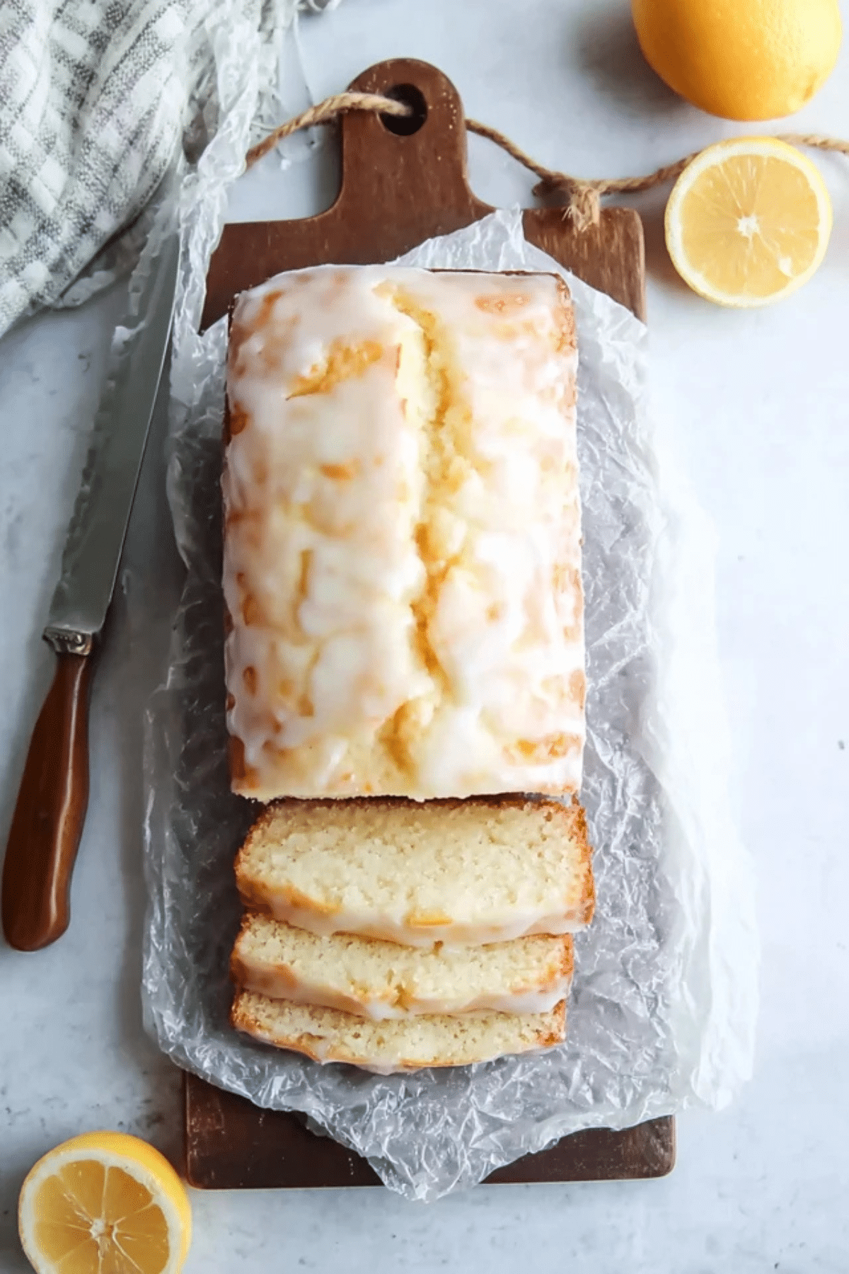 Greek Yogurt Lemon Loaf