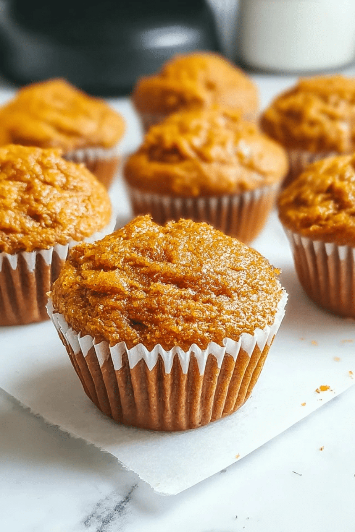 Greek Yogurt Pumpkin Muffins