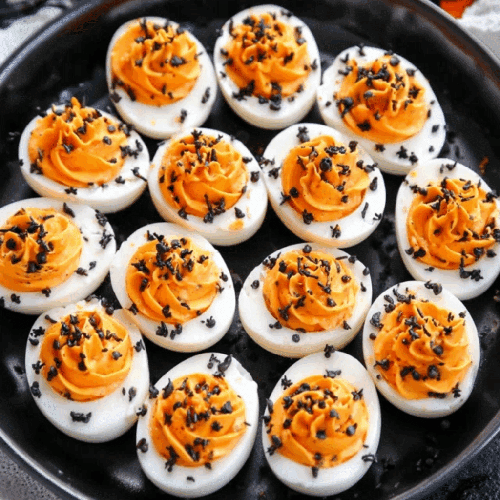 Halloween Deviled Eggs
