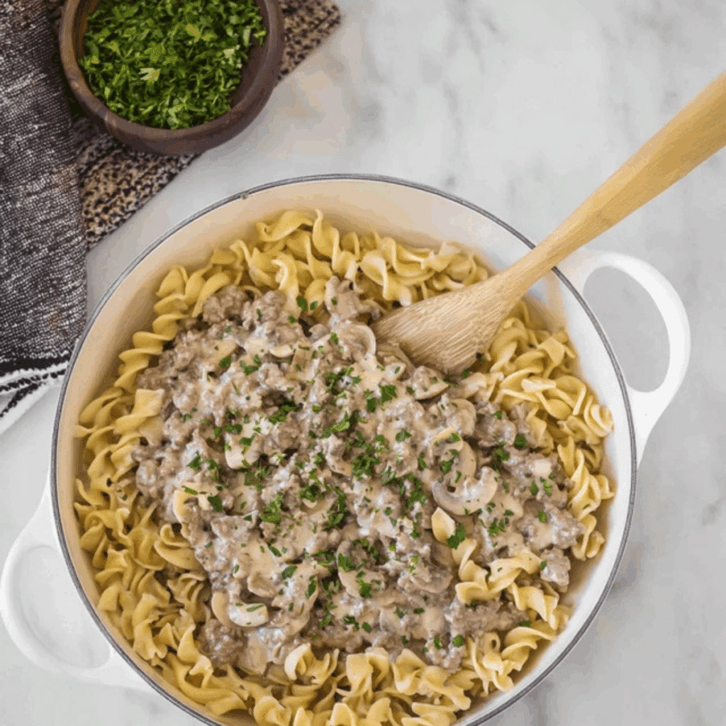 Hamburger Stroganoff